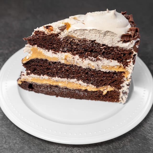Milky Caramel Galaxy Cake.