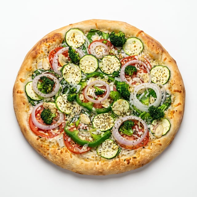 California Veggie Pizza.