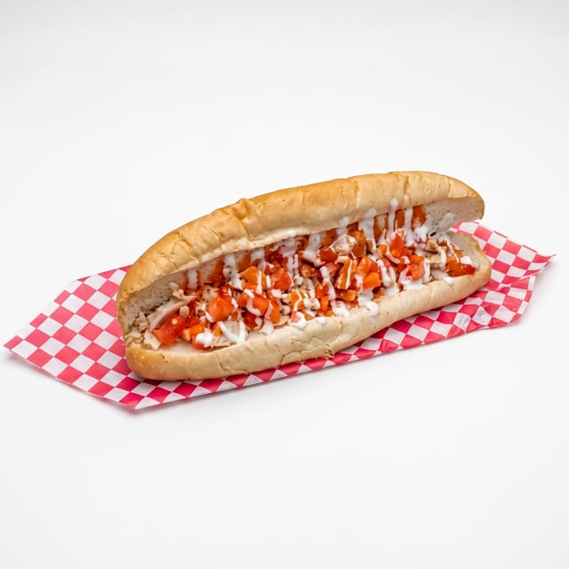 Buffalo Chicken with Ranch Sub.
